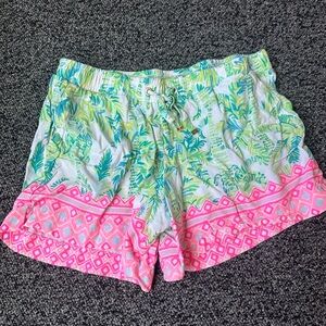 Lilly Pulitzer Palm Shorts XS